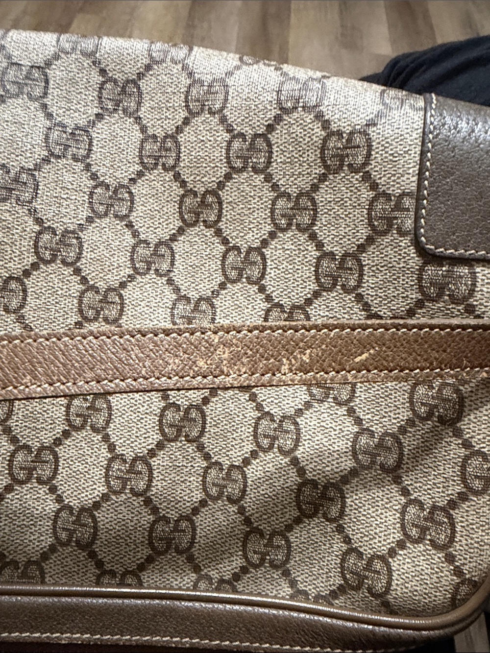 1980s Vintage Gucci GG Supreme Monogram Bag - Picture 13 of 15